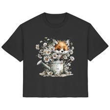 Damen T-Shirt mit Fuchs