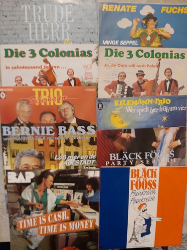Kölsche vinyl singles - vinyl, --