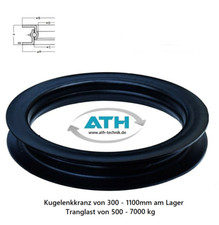 Kugellenkkranz U 500 mm bis