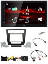 JVC USB Bluetooth Lenkrad DAB 2DIN Autoradio für BMW 1er aut. Klima E81/E82/E87/