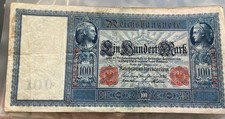 100 Mark Reichsbanknote 1908