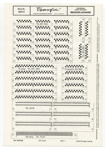 Typofix 1837 - /, |