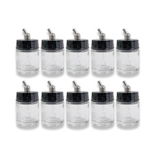10 AIRBRUSHFLASCHEN 22CC MIT