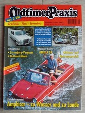 Oldtimer Praxis September 1997 9/1997 Amphicar Horex Regina Mercedes 280 BMW R39