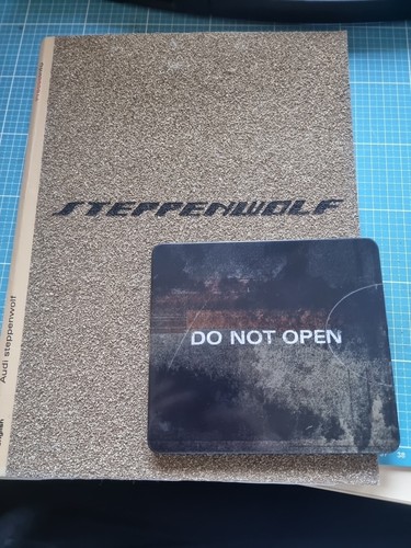 Audi pressemappe steppenwolf - audi,