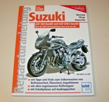 Reparaturanleitung / Handbuch Suzuki GSF 650 / 650 S Bandit - Baujahre ab 2007