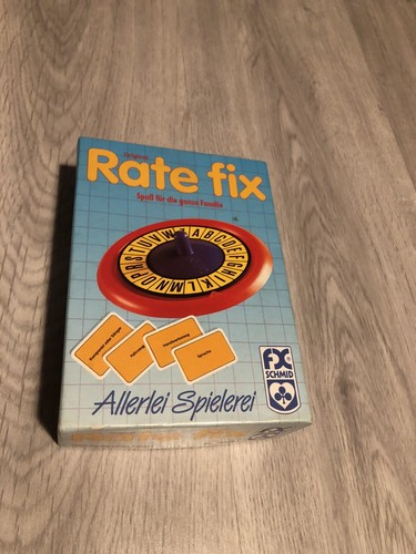 Schmid spiele rate fix - spiele,