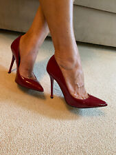 Pumps, High Heels, Buffalo, rot, Lackleder, Gr. 39, gerne getragen, Liebhaber