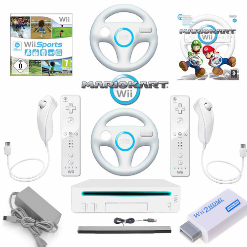 Nintendo wii konsole - wii, weiß