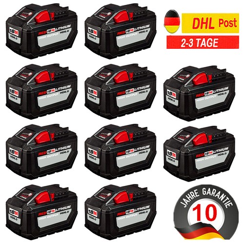 12ah für milwaukee m18 - 1~4, x