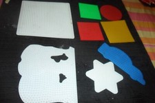 Hama Steckplatten f. Bügelperlen Stiftplatten Basteln