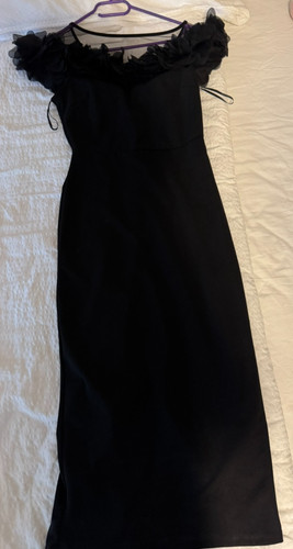 Shein abendkleid schwarz - schwarz, s