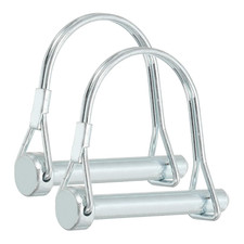 2 Stück Stahl Verzinken