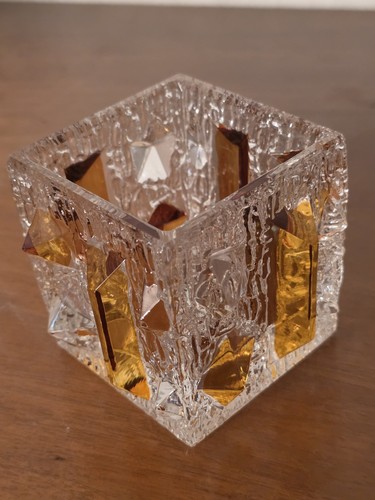 Blockvase teelichthalter - blockvase,
