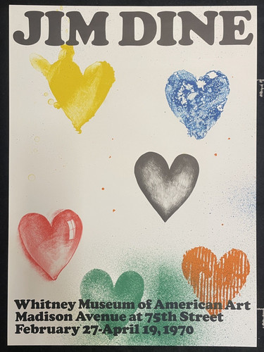 Jim dine six hearts - jim,