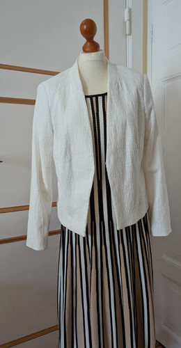 Cardigan comma blazer - *,
