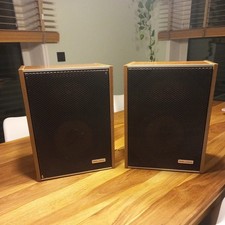 DDR Radio Rema Andante  2 Lautsprecher Boxen mit Kabel  Stecker 6Ω 10 Watt funkt