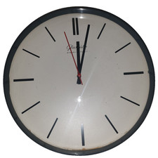 GLASHÜTTE GUB ORIGINAL unikat Elektrochron einzigartig chemnitz Kmst Wanduhr uhr