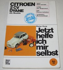 Reparaturanleitung Citroen 2CV / 2 CV Dyane Ente Motor Pflege Karosserie NEU! 