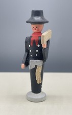 Kleine Holz Figur Handwerker Walz Erzgebirge Puppenstube Zubehör Alt DDR