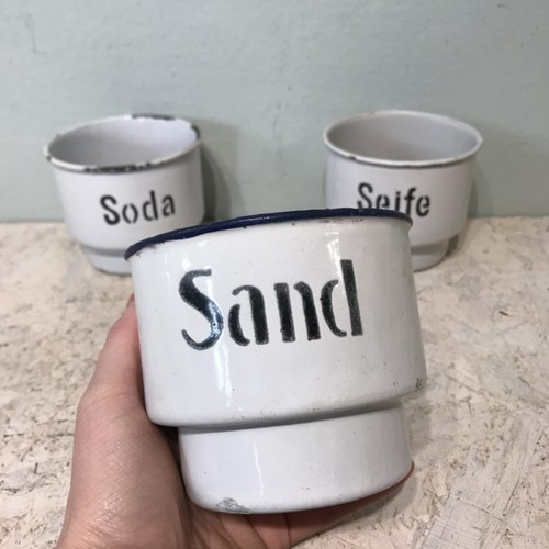 Gefäße sand soda seife - sand,