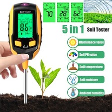 5in1 Digital PH Soil Tester