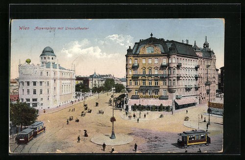 Ansichtskarte wien - ansichtskarte,