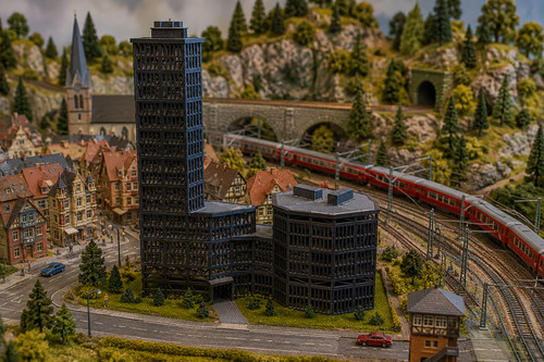 Hochhaus eigenbau unikat 3d - eigenbau,