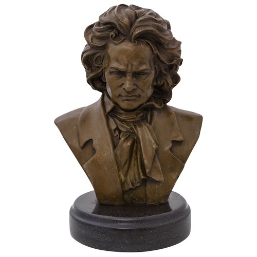 Bronzefigur ludwig van - bronzefigur,