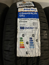 Sommerreifen SAILUN COMMERCIO VX1 215/65 R15C 104/102S 6PR BSW Reifen 215/65R15C