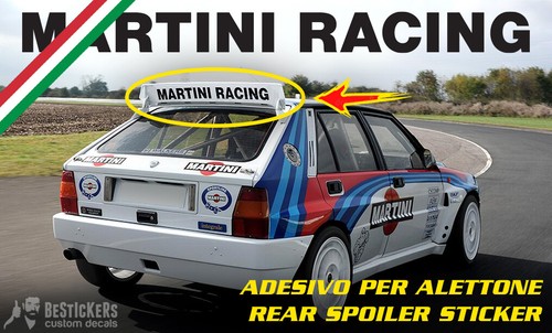 Martini racing aufkleber - martini,