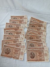Konvolut Alte Banknoten
