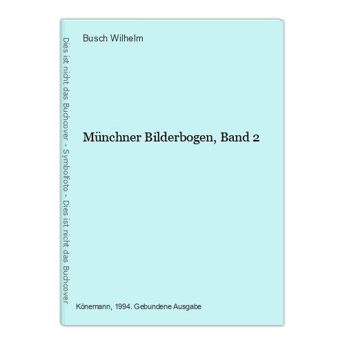 Münchner bilderbogen band - münchner,