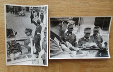 2 alte Fotos Feldgendarmerie