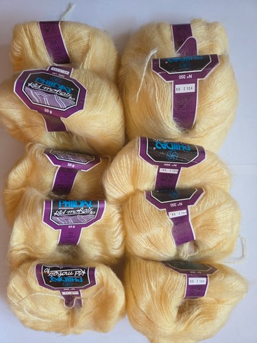 Phildar kid mohair gelb - mohair, 10