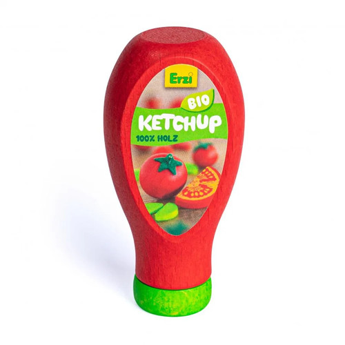 Erzi ketchup aus holz - ketchup,