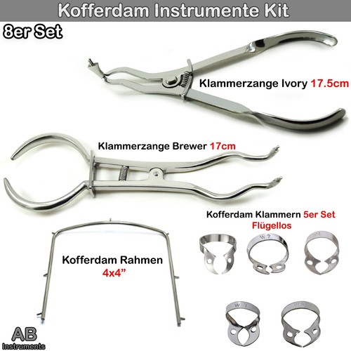 Kofferdam klammerzange ivory - kofferdam,