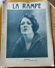 THEATERMAGAZIN ILLUSTRIERT DIE RAMPE vom 19. September 1920 DAMIA RODOLPHE DARZENS