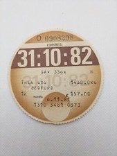 Vintage Anhänger Ware Bedford