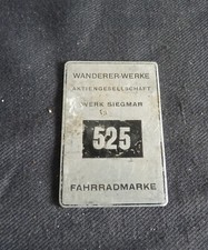 alte  Fahrradmarke  -