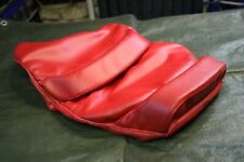 Mondoricambio Sitzbank Überzug Rot Custom NOS Vespa PX 80 125 200 Lusso