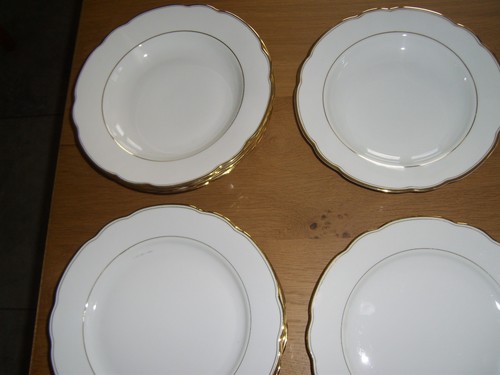 Vintage stück suppenteller - 12,