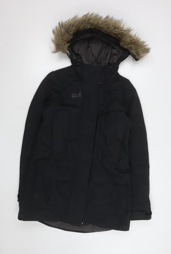 Schwarzer damenparka von - damenparka, jack