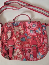 OILILY Damen Tasche, Umhängetasche,Handtasche, Blumig,floral,bunt