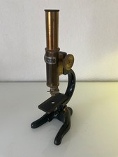 Antikes messing mikroskop - antikes,