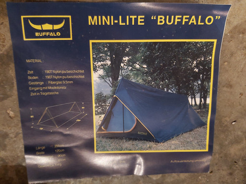 Mini lite buffalo zelt - mini,