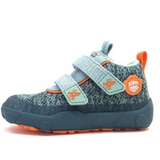 Affenzahn Low Boot Knit Happy Bunny Mädchen Klettschuh in Grün