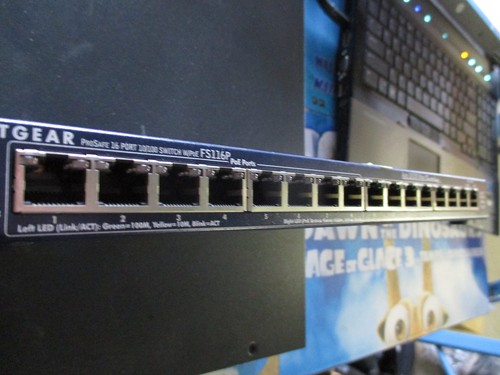 Netgear fs116p port 100 - netgear, 16