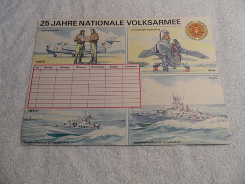 Originaler ddr nva stundenplan - originaler,