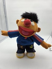 Super Star Ernie - Sesamstraße - Fisher Price 2000 - Rarität Plüsch DEFEKT